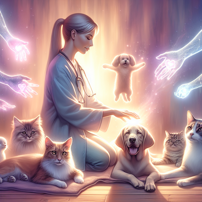 Quantumenergy distance healing for animals